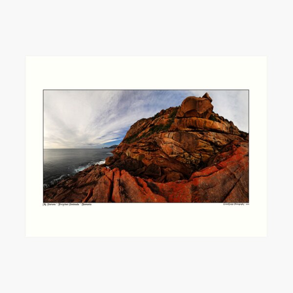 Mount Parsons Panorama Art Print