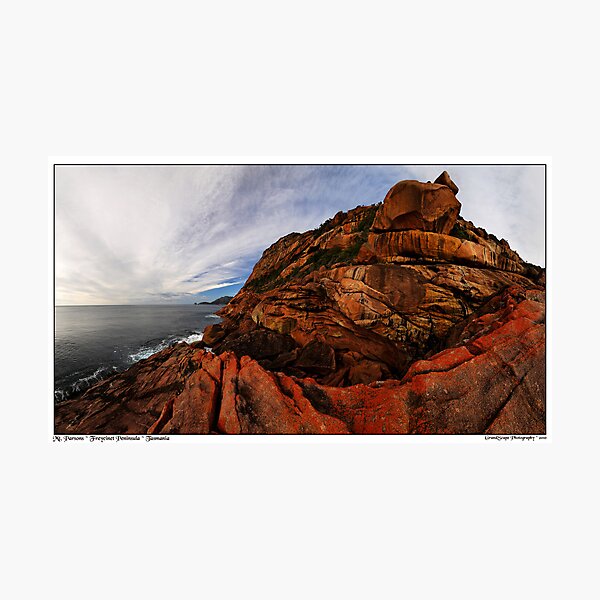 Mount Parsons Panorama Photographic Print