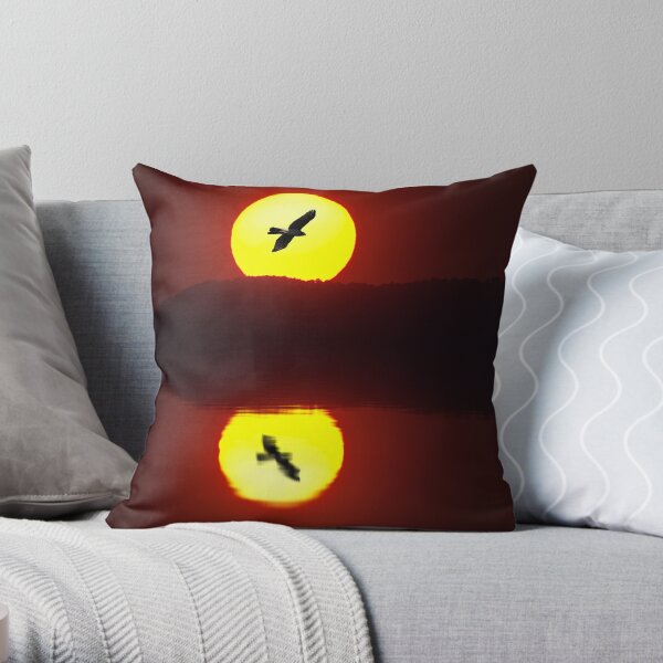 Burning Desire Throw Pillow