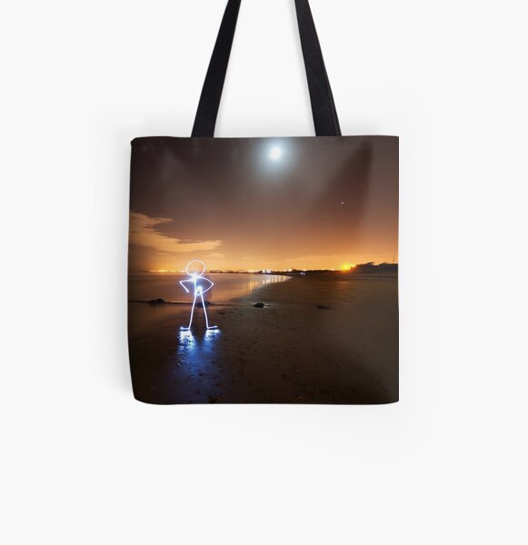 Man All Over Print Tote Bag