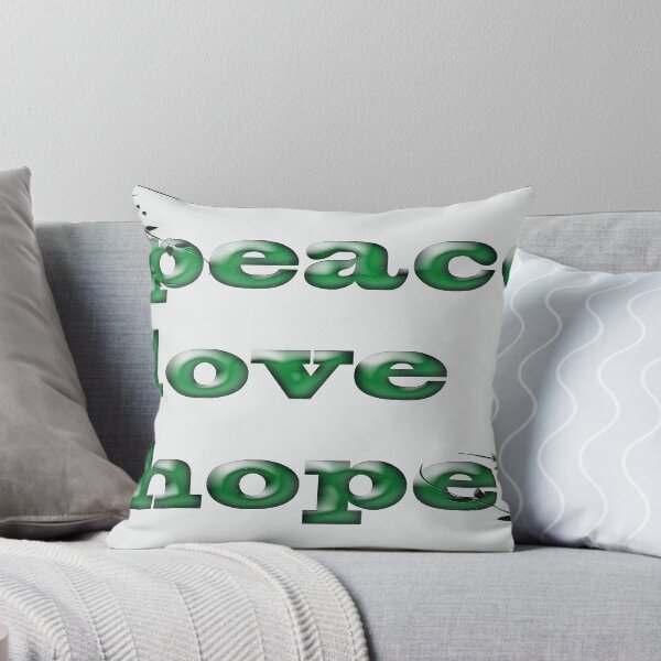 Item preview, peace love hope greeting card designed and sold by Kristi Bryant.