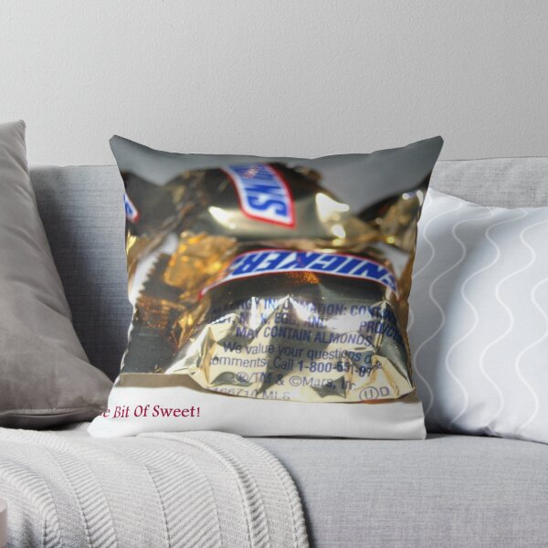 Candy 0n Sale Throw Pillow
