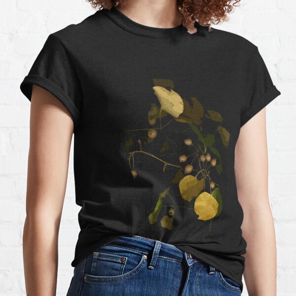 Fall Branch Dark Botanical Classic T-Shirt