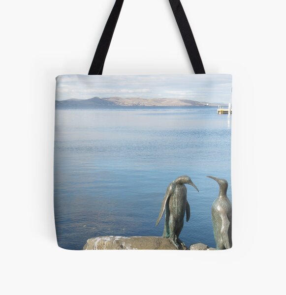 Those Burds dinnae wurry me, am' clean. All Over Print Tote Bag