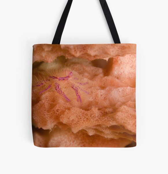 Fuzzy All Over Print Tote Bag