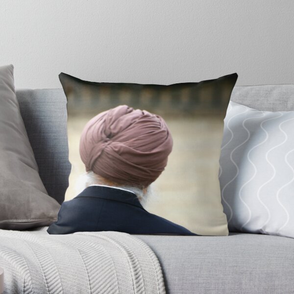 Pondering Throw Pillow