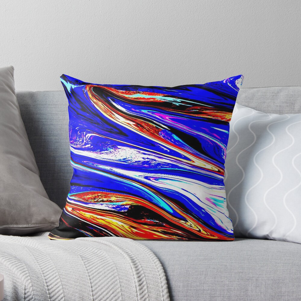 exhileration Throw Pillow