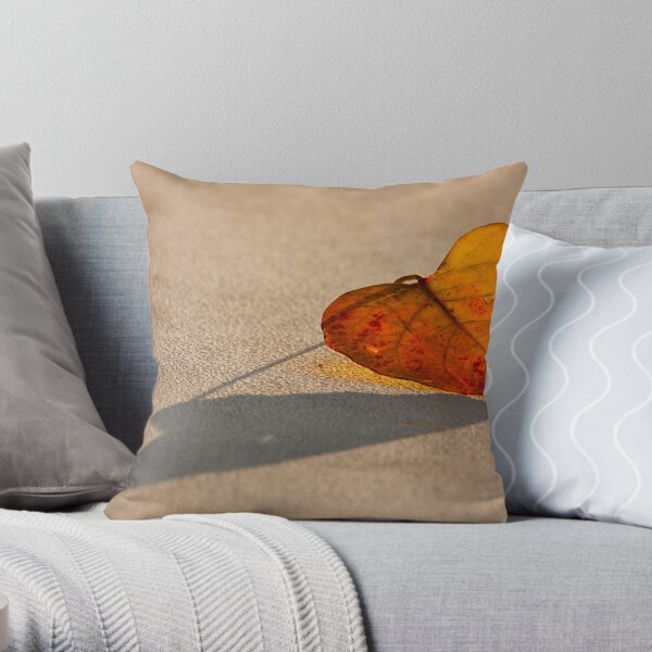 AUTUMN HEART Throw Pillow