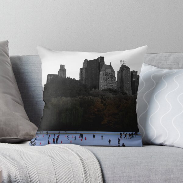 the life below the city Throw Pillow