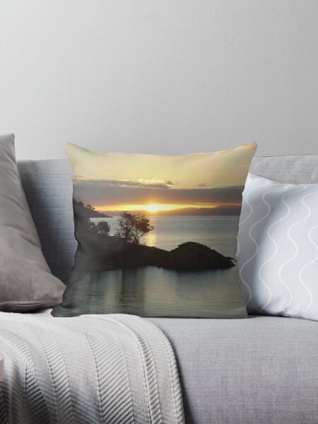Freycinet Sunset Throw Pillow