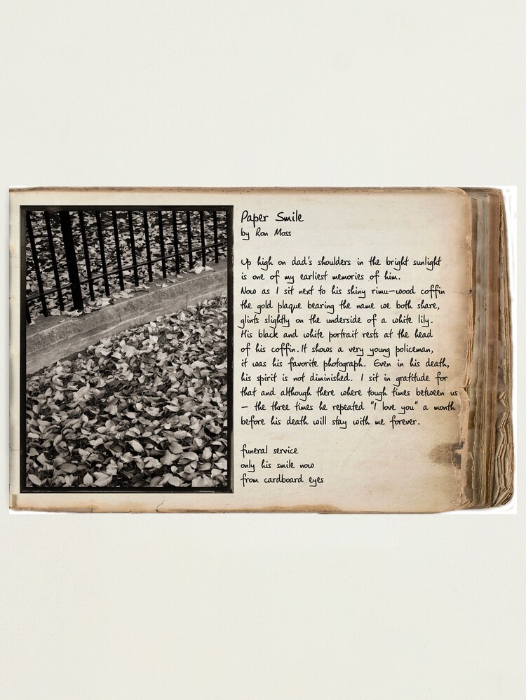 Alternate view of Paper Smile Photographic Print