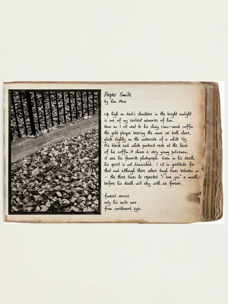 Alternate view of Paper Smile Photographic Print