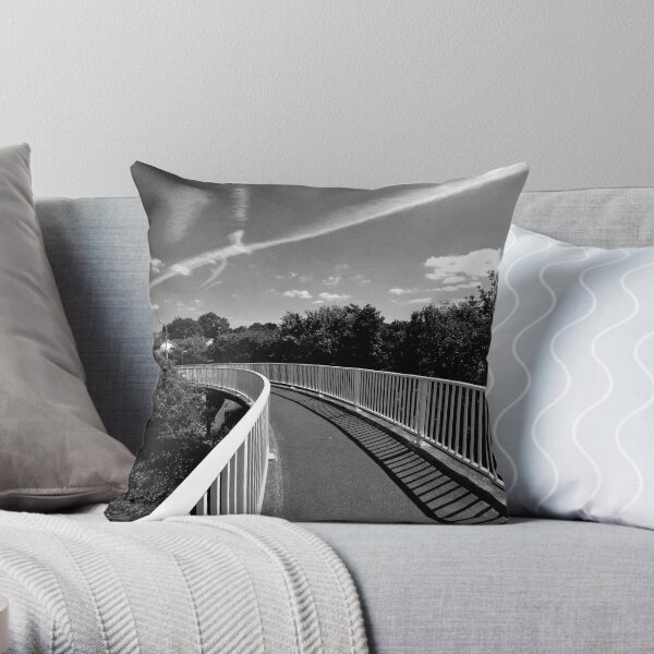Bridge over A12 Throw Pillow