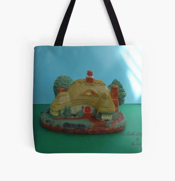 Red Bubble Cottage All Over Print Tote Bag