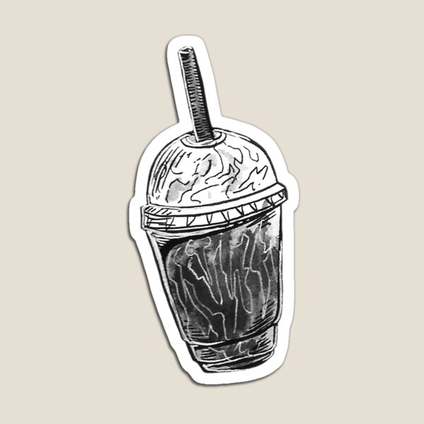 Ink Frappuccino Magnet