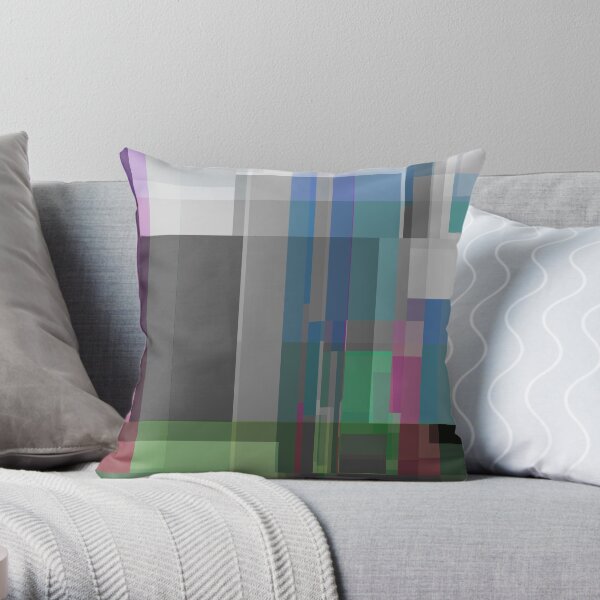 Boxo22 Throw Pillow