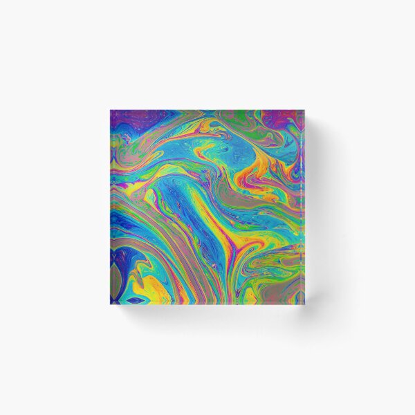 Item preview, Neon Rainbow Swirls designed and sold by newburyboutique.