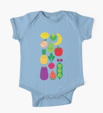 5 A Tag Obst und Gemüse Baby Body Kurzarm