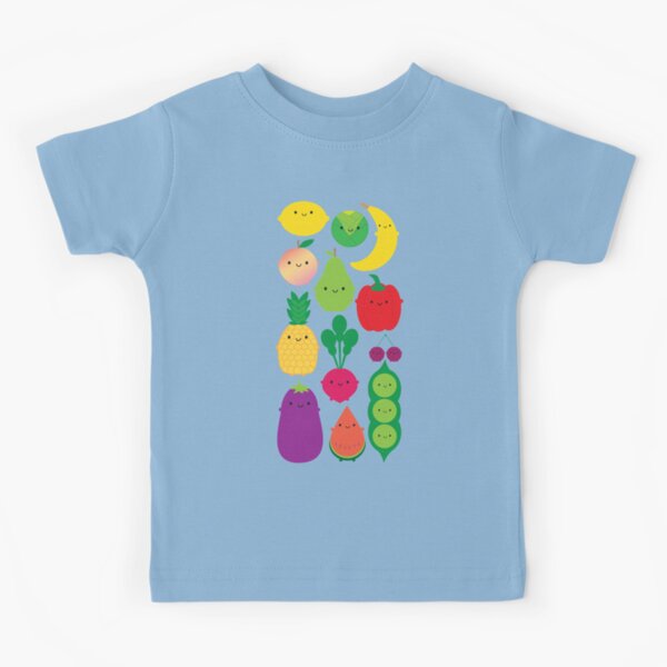5 A Day Fruit & Vegetables Kids T-Shirt