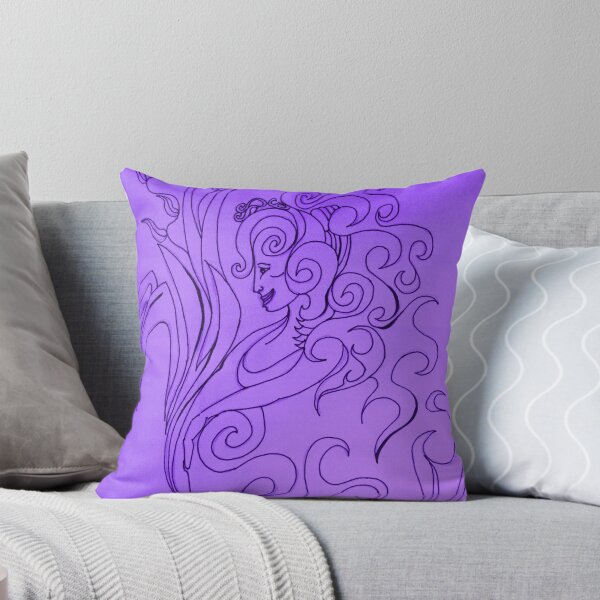 Item preview, Purple Cashmere Abstract Cameo designed and sold by RealPainter.