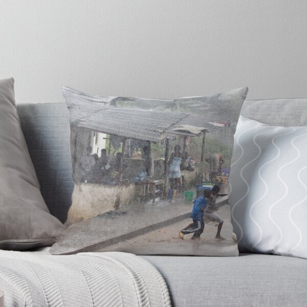 Item preview, Football in the rain on Gurley Street designed and sold by Christopher Herwig.