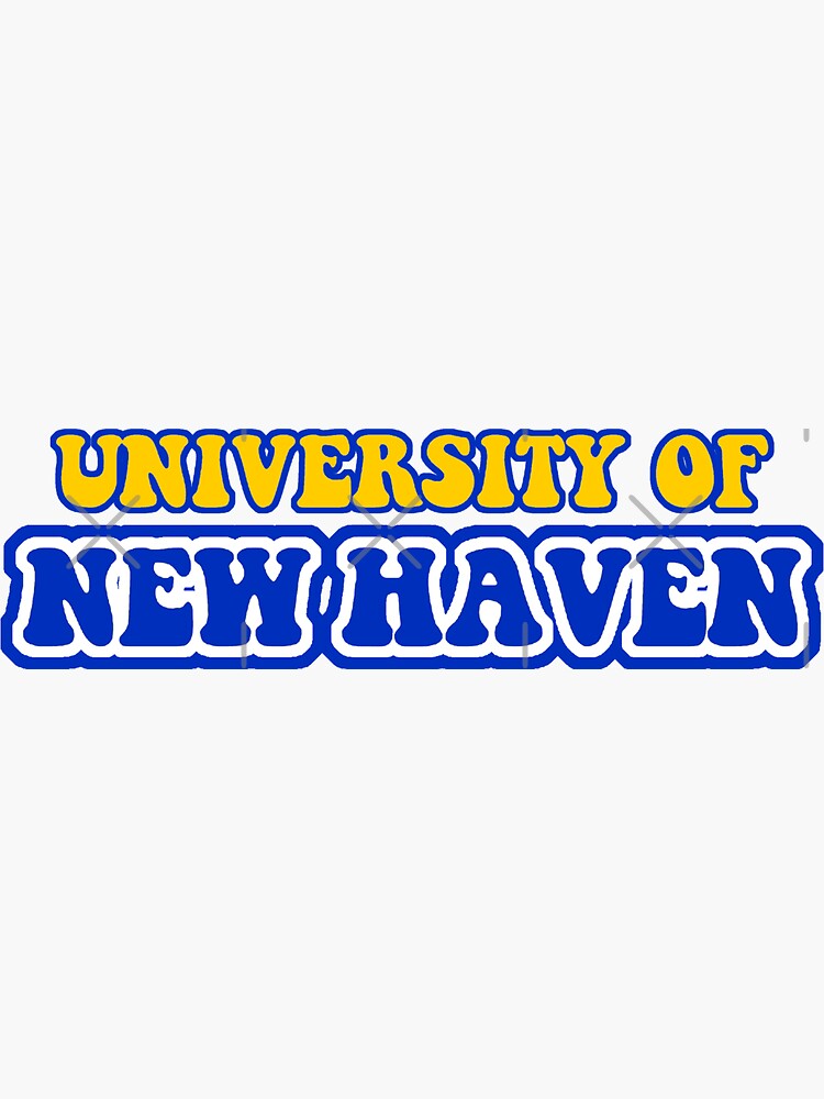 "University of New Haven" Sticker for Sale by Leilasayan Redbubble