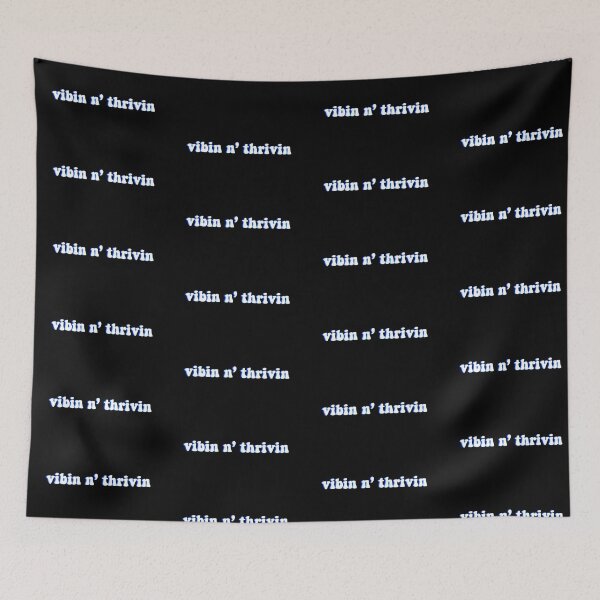 Item preview, vibin n' thrivin  designed and sold by Olivia Doces.