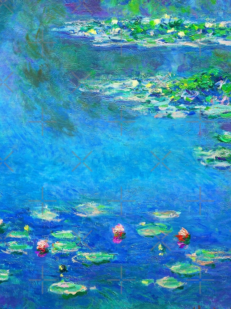 Claude Monet Water Lilies Color-Enhanced | Leggings