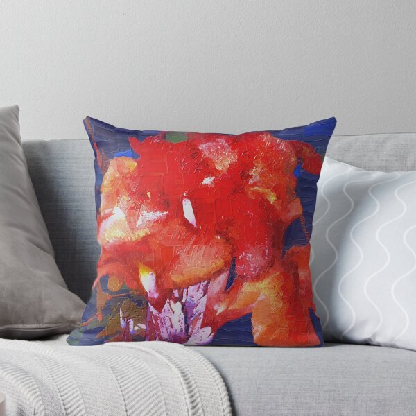 Artikelvorschau, Orangey-red canna lily entworfen und verkauft von B. Randi Bailey.