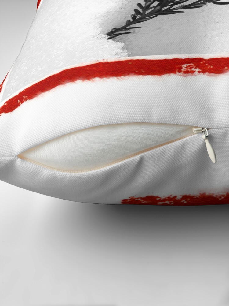 Thumbnail 2 of 4, Pillow, lone cabin designed and sold by ronmoss.