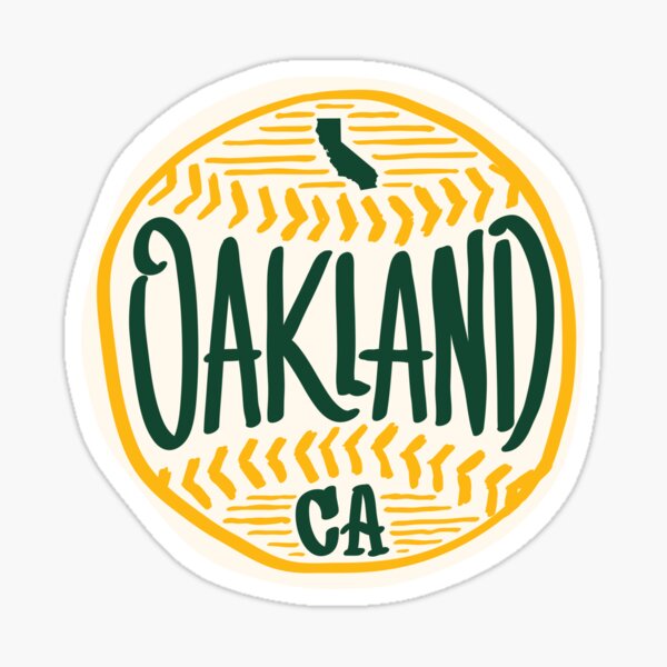 Oakland Baseball Stickers for Sale