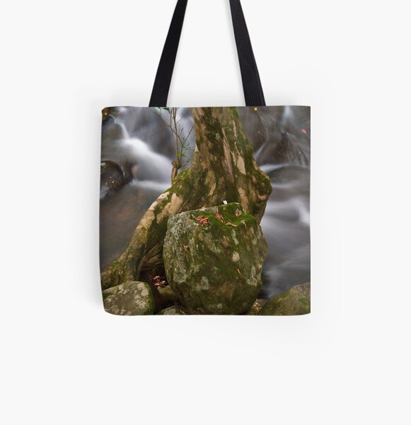 Up the Creek All Over Print Tote Bag