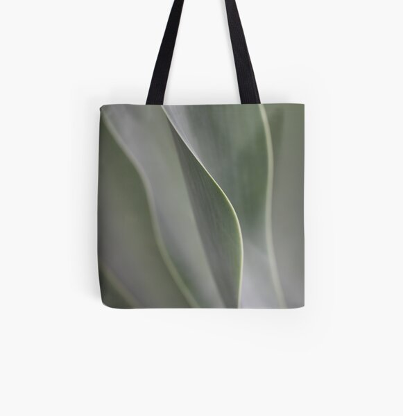 green lines All Over Print Tote Bag