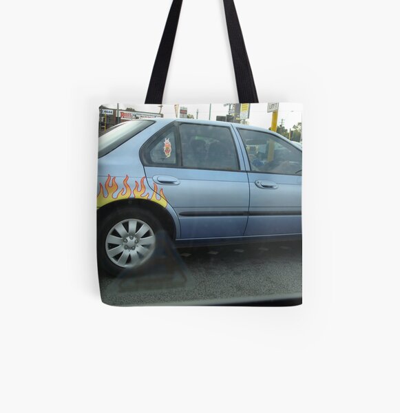 Wheels on Fire, Bayswater All Over Print Tote Bag