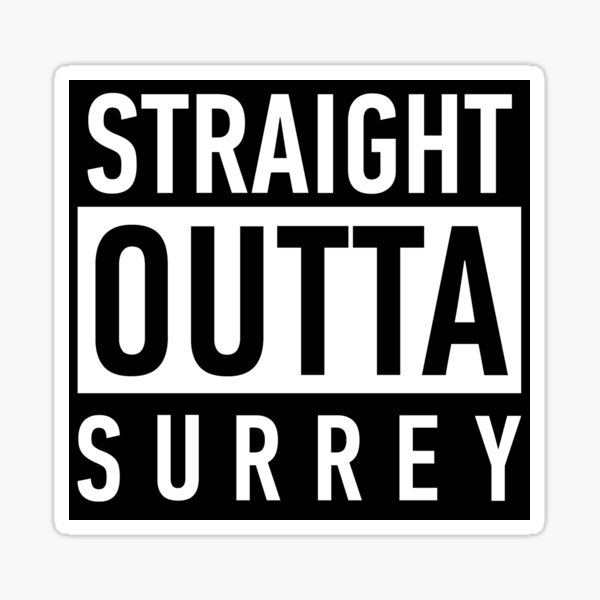 Item preview, Straight Outta Surrey designed and sold by Anna Fok.