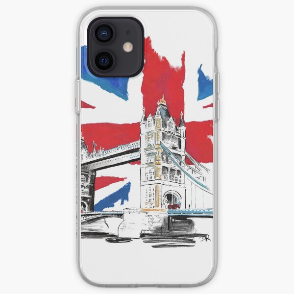 British Union Jack Flag - Tower Bridge, London iPhone Soft Case