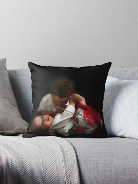 The Protector Throw Pillow
