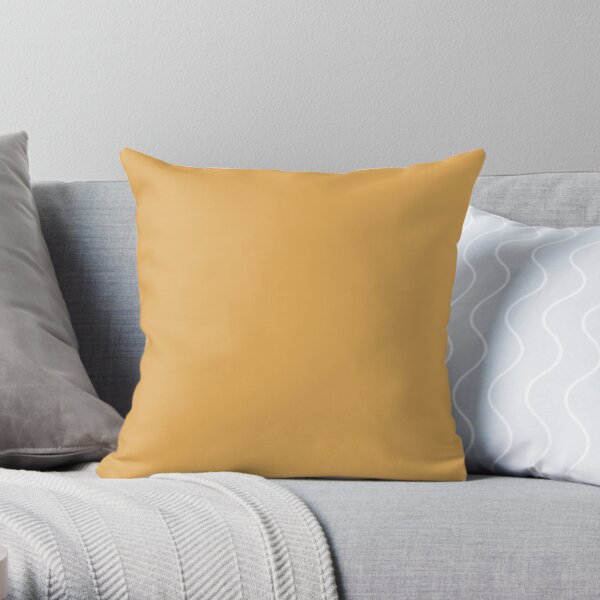 Solid Sunshine Yellow Accent Pillows