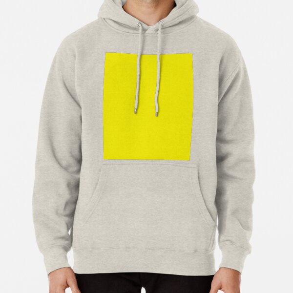 solid yellow sweatshirt
