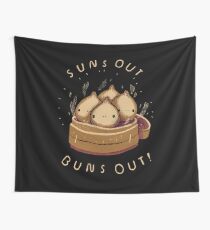 Sonnen heraus Brötchen heraus! Wandbehang