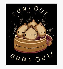 suns out buns out! Photographic Print