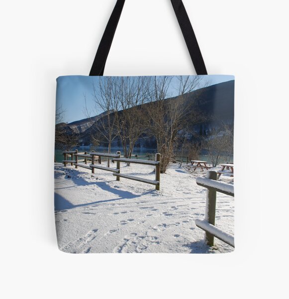Item preview, Picnic Area in Snow  designed and sold by jojobob.