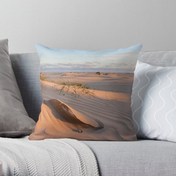 Sand sculpture Throw Pillow