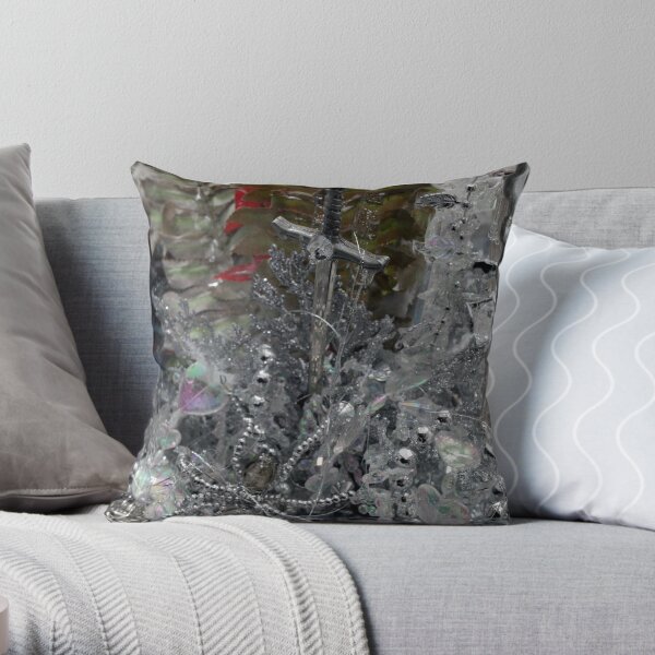 Kedesh (Sacred Place - detail) Throw Pillow