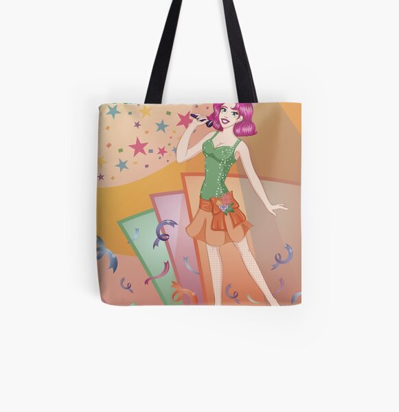 Rockin' Hallowe'en All Over Print Tote Bag