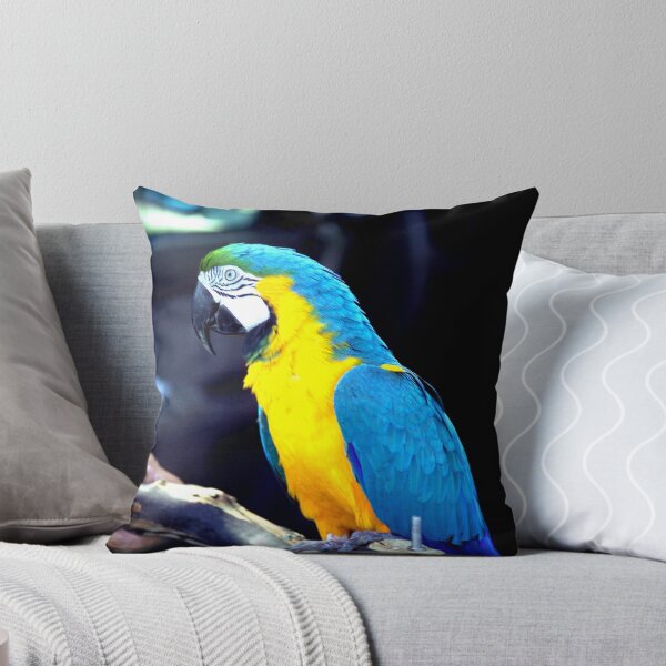 Item preview, Blue and Yellow Mc Caw designed and sold by Dennis Begnoche.