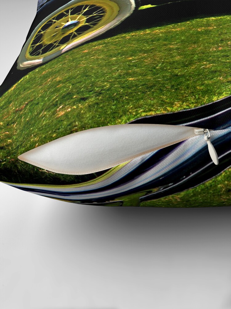 Thumbnail 2 of 4, Pillow, Classic Car Reflection designed and sold by MaluC.