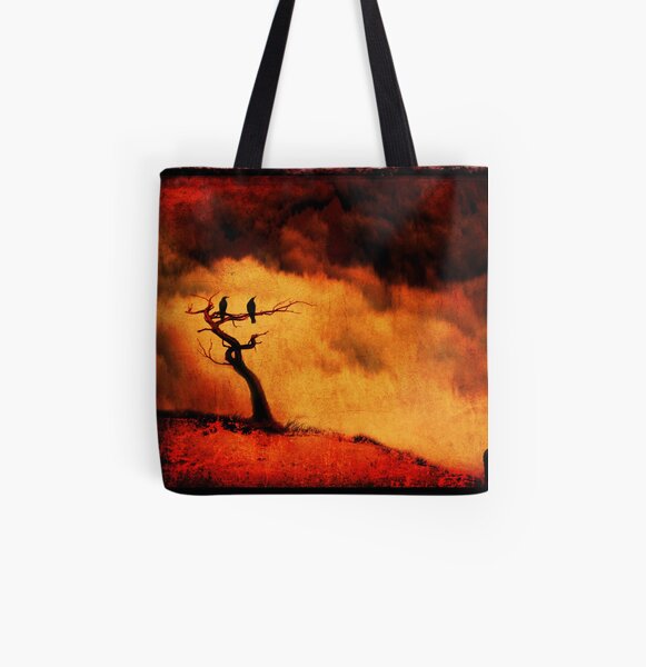 Raven Tree All Over Print Tote Bag