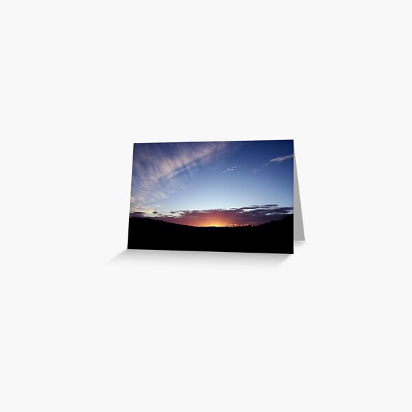 Death Valley Sunrise Greeting Card