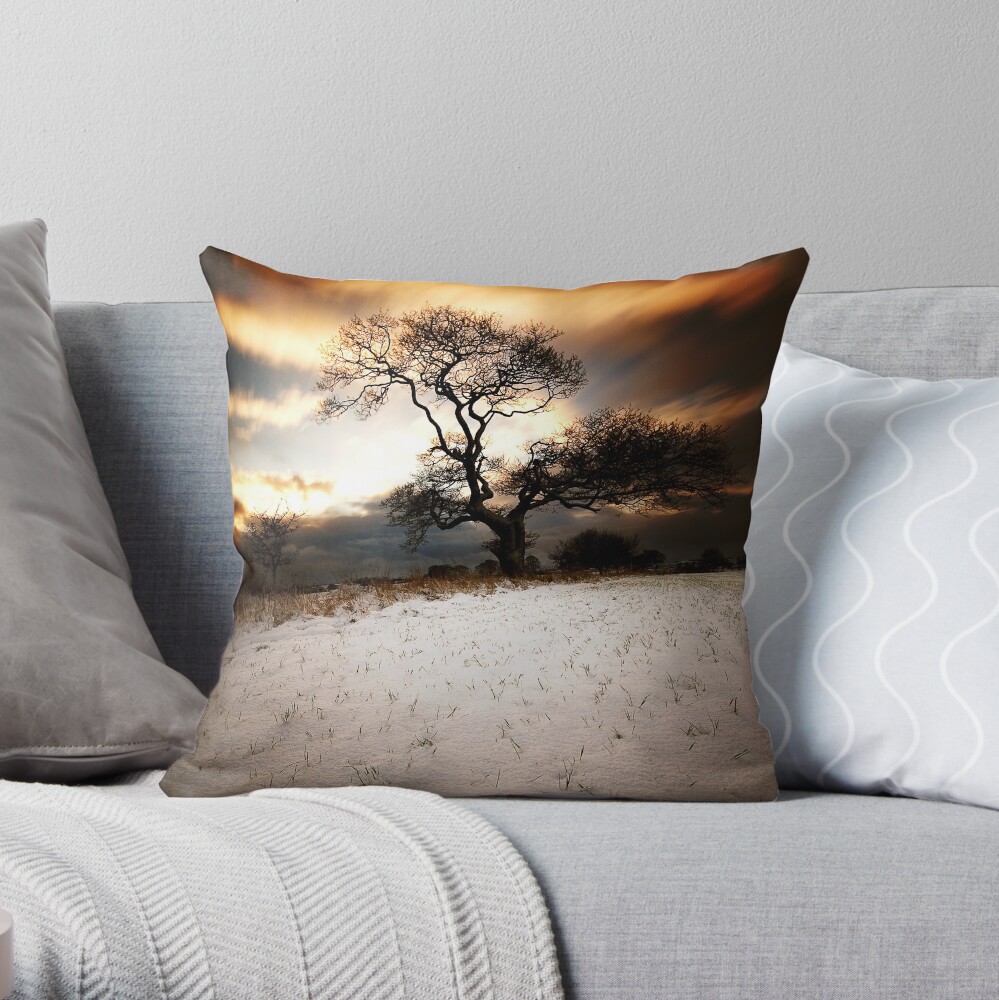 Magical tree Throw Pillow